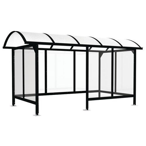 Abri Fumeurs Standard 45 X 25 Noir Profond