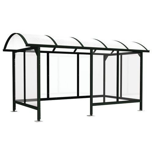 Abri Fumeurs Standard 45 X 212 Vert Sapin