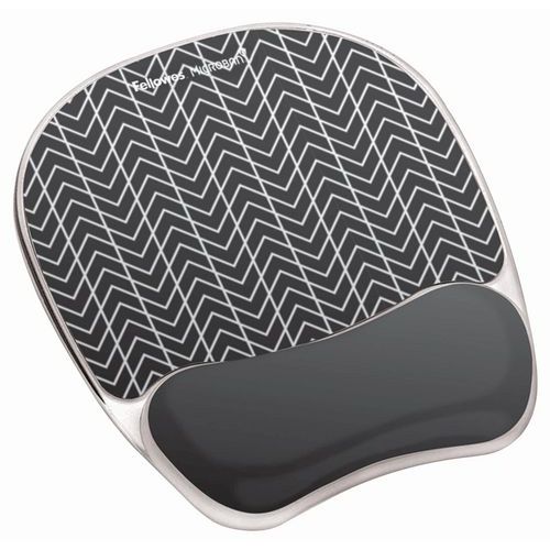 Repose-poignet et tapis de souris en cuir PU avec support de poignet durable et confortable et léger pour mousse à mémoire de forme pour ordinateur portable/Mac Gris 