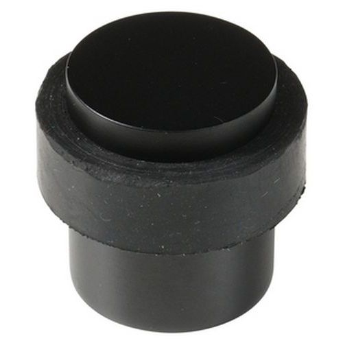 Butoir De Porte D'artagnan Zamak Noir Mat - Bricard