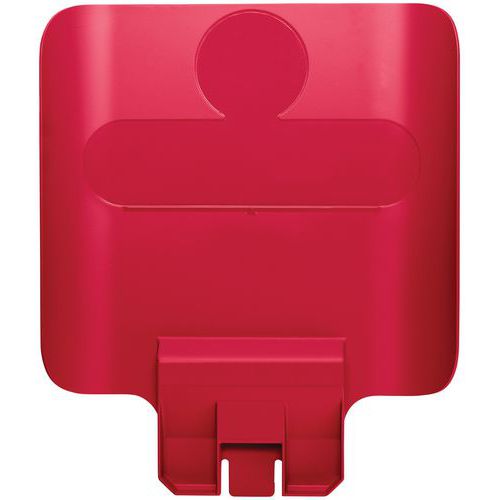 Panneau Pour Station De Recyclage Slim Jim Rouge