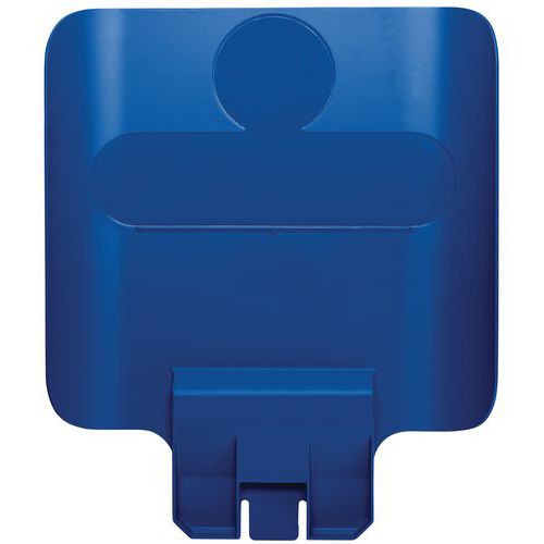 Panneau Pour Station De Recyclage Slim Jim Bleu