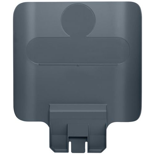 Panneau Pour Station De Recyclage Slim Jim Gris