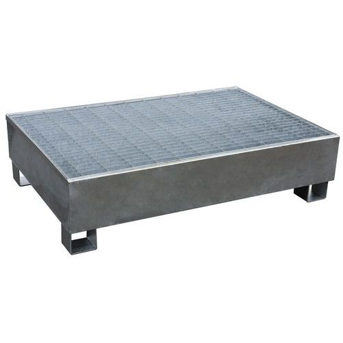 Bacs De Rétention Acier Galvanisé 2 Fûts