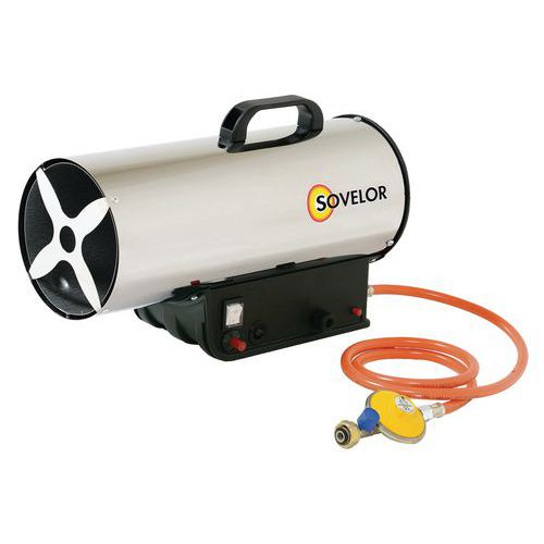 Chauffage à Air Pulsé Portable Propane Allumage Manuel 16 Kw