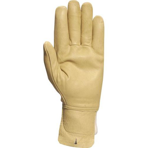 Gants De Manutention Cuir Fleur De Bovin Traite Hydrofuge Dpcbhv2