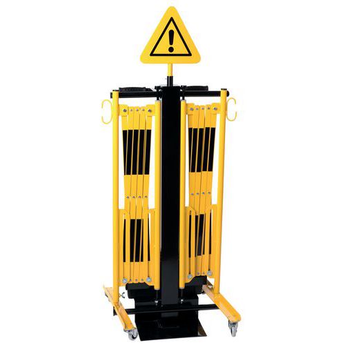 Chariot avec barrières extensibles - Dancop Chariot avec barrières extensibles - Dancop