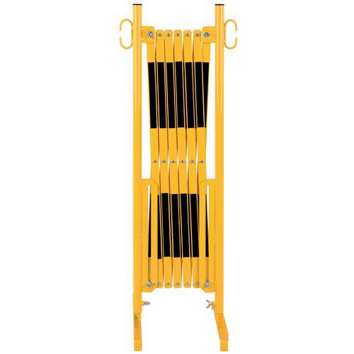 Barrière Extensible Jaune-noir 36m