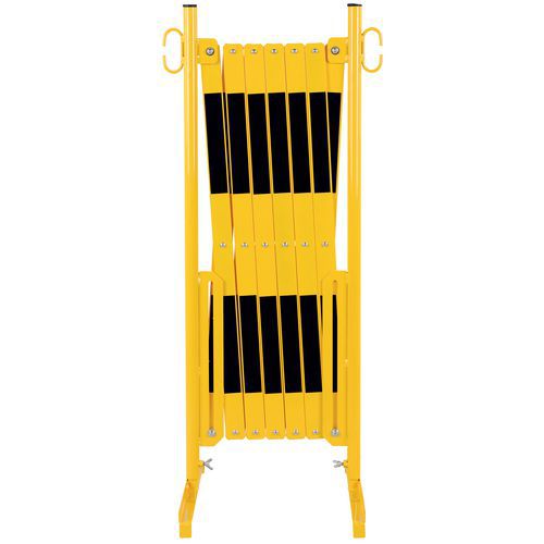Barrière Extensible Jaune-noir 4m