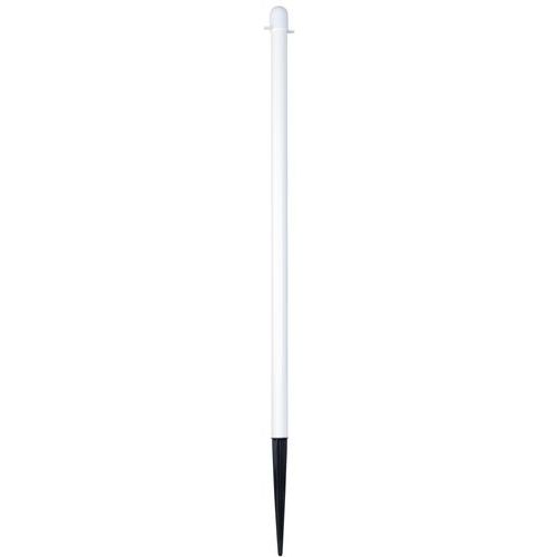 Piquet plastique Ø 40 mm blanc - Crash Stop Piquet plastique Ø 40 mm blanc - Crash Stop