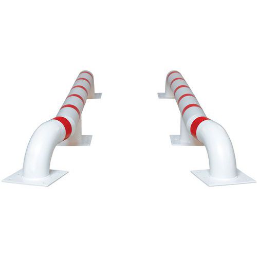 Guides-roues Pour Camions Rouge-blanc H 315 Mm