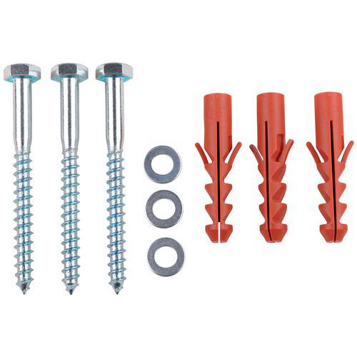Set 3 Vis 3 Goujons Pour Poteau Flexible Ã˜ 10 Mm L 100 Mm