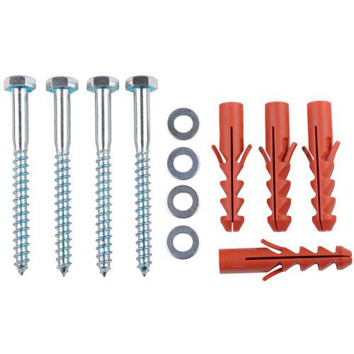 Set 4 Vis L 100 Mm Ã˜ 10 Mm 4 Goujons