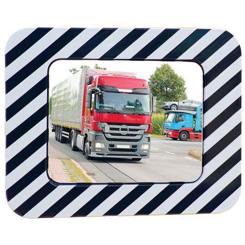 Miroir D'agglomération Acryl 40x60 Cm Fixation 4 Points