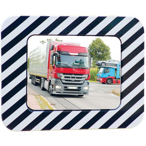 Miroir D'agglomération Inox Libre De Glace 40 X 60 Cm