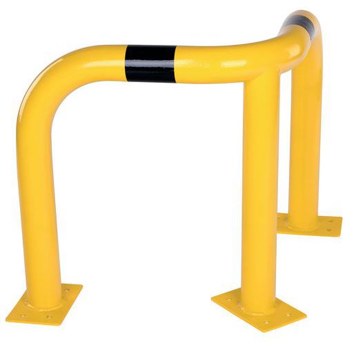 Arceau De Protection D'angle Galvanisé Hauteur 600 Mm Ø76 Mm