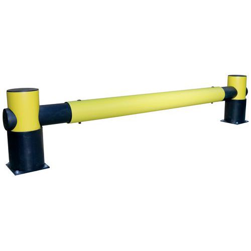Barrière De Rayonnage Anti-collision 1 Lisse 2500 X 516 Mm