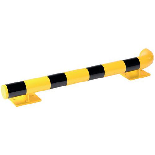 Butée Murale Acier Galvanisé Pour Coin 90Â° Gauche Ext. Ã˜76mm L:1000 Mm