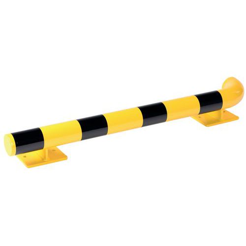 Butée Murale Acier Pour Coin 90Â° Gauche Extérieure Ã˜76mm L:1000mm