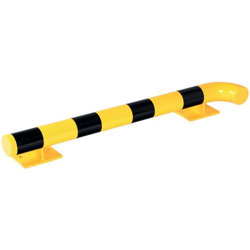 Butée Murale Acier Pour Coin 90Â° Gauche Intérieur Ã˜76mm L:1000mm