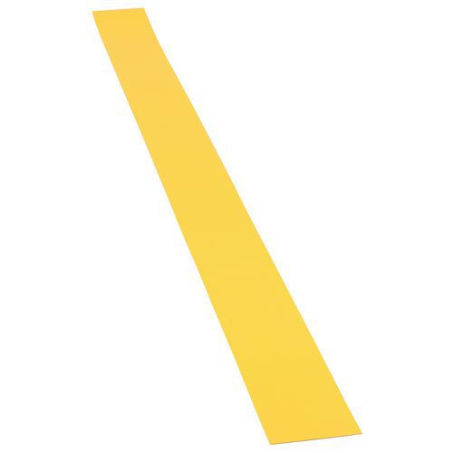 Ruban De Signalisation De Métal L 1.5 M L 100 Mm Jaune