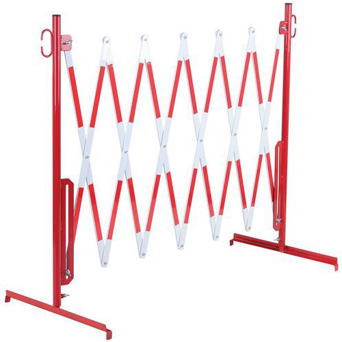Barrière Extensible Rouge-blanc 36m