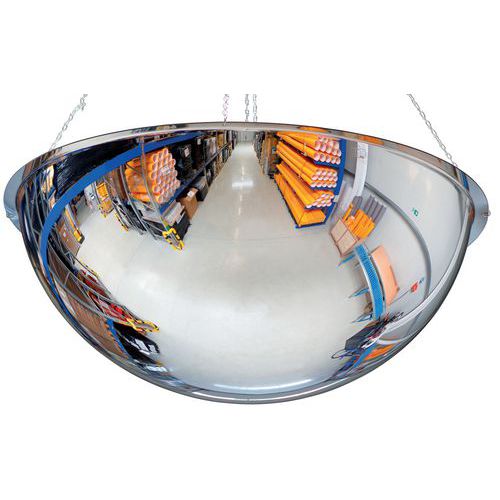 Miroir de surveillance en verre synthétique - vision à 90° VISO