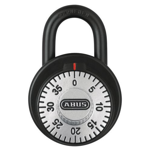 Abus 1 Cadenas À Combinaison Fixe Sur Clé Passe