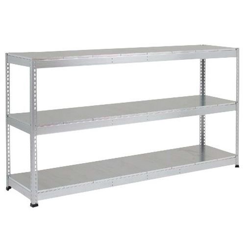 Rayonnage Manutan Rapid 1 1980x2440x610 3 Tabl Metal Zingue
