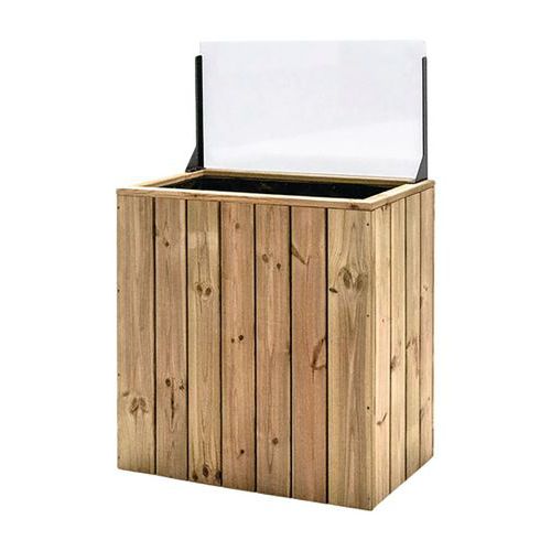 Jardinière Atoportante 75x44x80 - Pare Vent 40cm