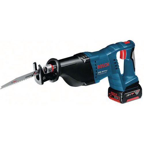 Bosch 1 Scie Sabre Gsa 18 V-li Avec 2 Batteries 5,0 Ah Bosch