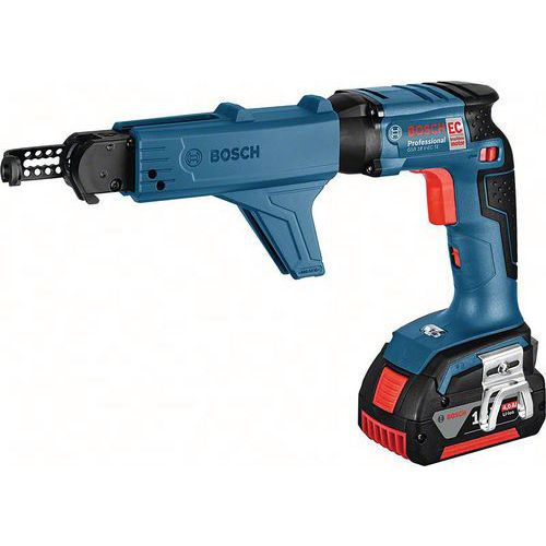 Visseuse GSR 18V-EC TE avec 2 batteries 5,0 Ah et MA 55 Bosch Visseuse GSR 18V-EC TE avec 2 batteries 5,0 Ah et MA 55 Bosch