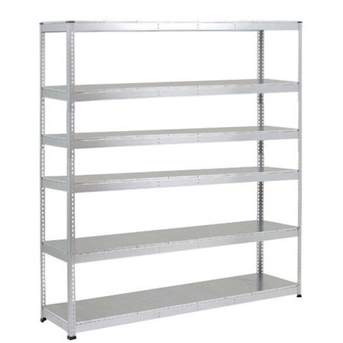 Rayonnage Manutan Rapid 1 2440x1830x610 6 Tabl Metal Zingue