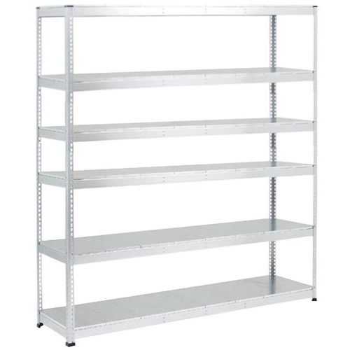 Rayonnage Manutan Rapid 1 2440x1830x610 6 Tabl Metal Gris
