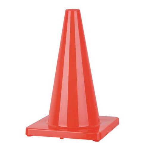 Cône De Balisage Sans Bande Rétroréfléchissante H30 Cm