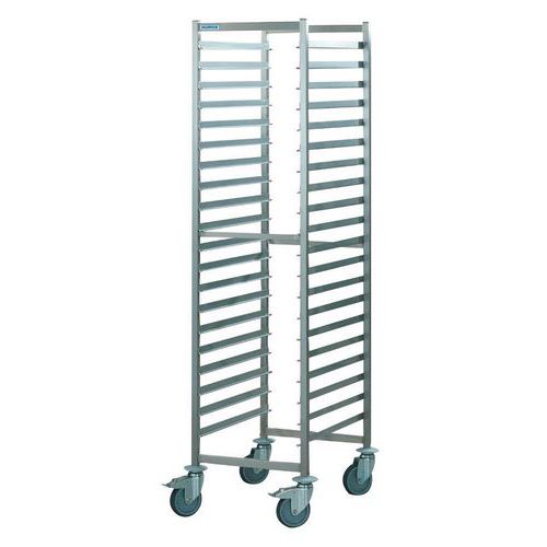 Chariot En Inox à Glissières 533x696x1817 Mm - Capacité 200 Kg