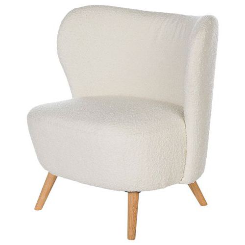 Fauteuil Bas Jaipur Blanc