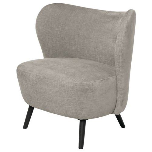 Fauteuil Bas Oporto Gris Clair
