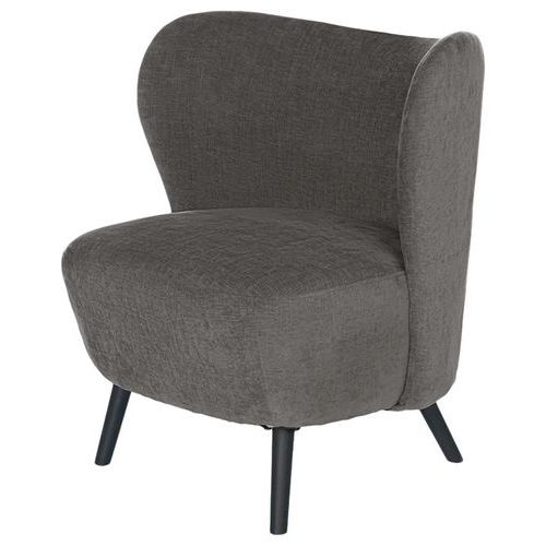 Fauteuil Bas Oporto Gris Foncé