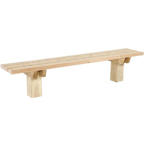 Banquette Ouessant 200x45x45 Cm - Robinier