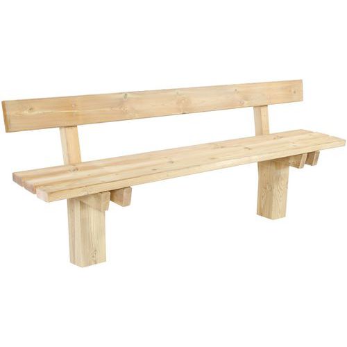 Banc Ouessant L 200 X 60 H 80 Cm - Robinier