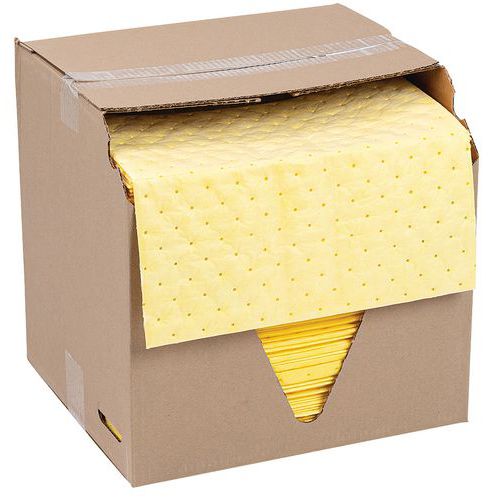 Absorbant Chimique Feuilles Jaune