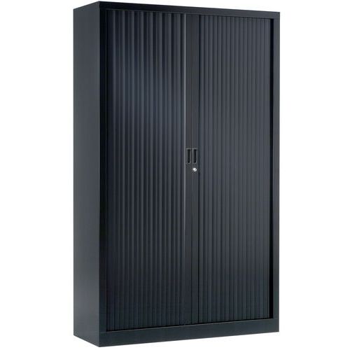 Armoire Haute à Rideaux 120 X 198 Cm 9005 Noir