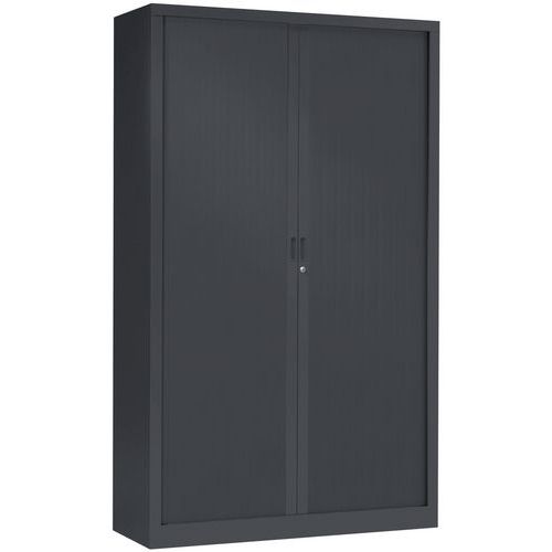Armoire Haute À Rideaux 120 X 198 Cm 7016 Anthracite