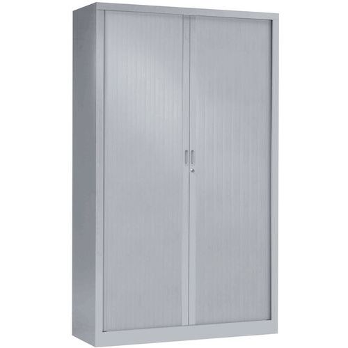 Armoire Haute à Rideaux 100 X 198 Cm 7035 Gris
