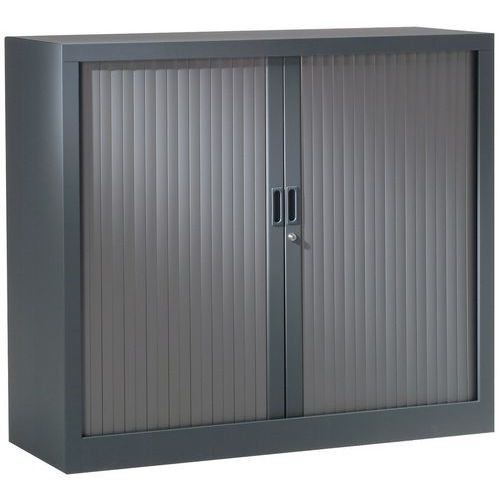 Armoire à rideaux unis haut 100 cm Vinco Manutan.fr