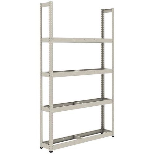 Rayonnage Pour Pneus Rapid 1 2440x1830x455 4 Niv Gris