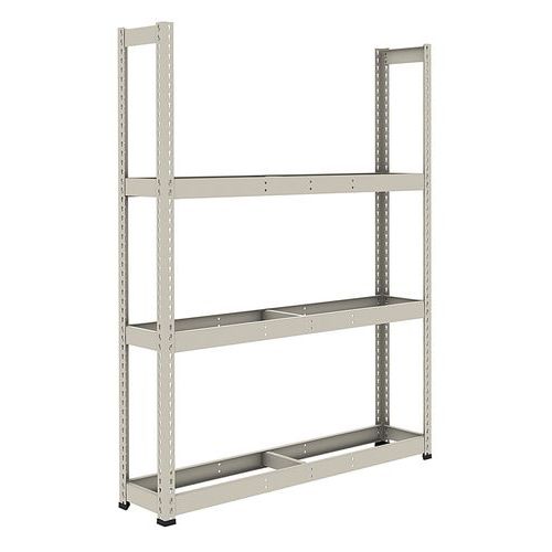 Rayonnage Pour Pneus Rapid 1 1980x1830x455 3 Niv Gris