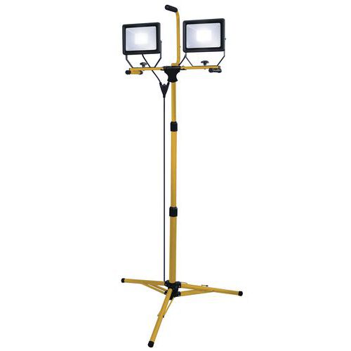 Lumière De Travail Led 2 X 50w + Trépied