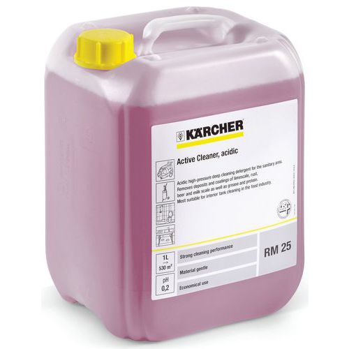 Karcher 1 DeÌtergent Actif Pressurepro, Acide Rm 25, 10 Litres_karcher